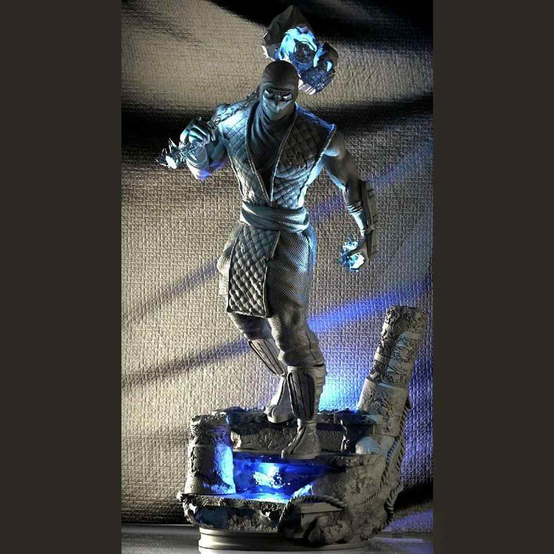 Mortal Kombat Figurine - Sub-Zero Bust
