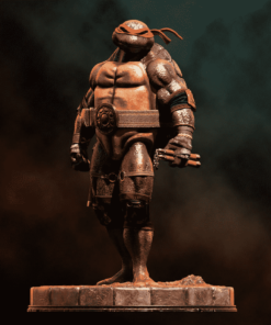 TMNT Michelangelo Triumphant Statue | 3D Print Model | STL Files