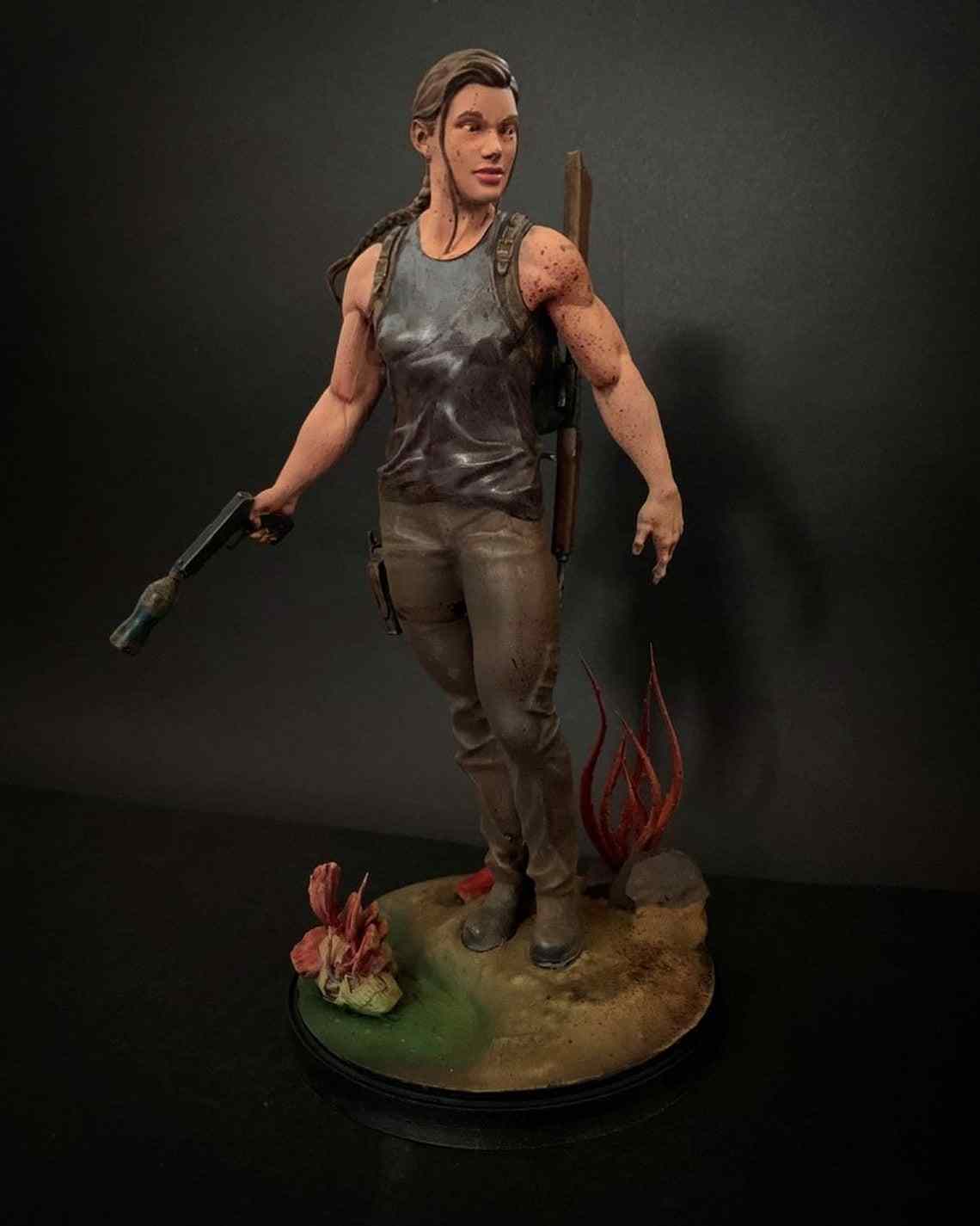 Abby Anderson 1/6th Head for Figures the Last of Us 2 3D 