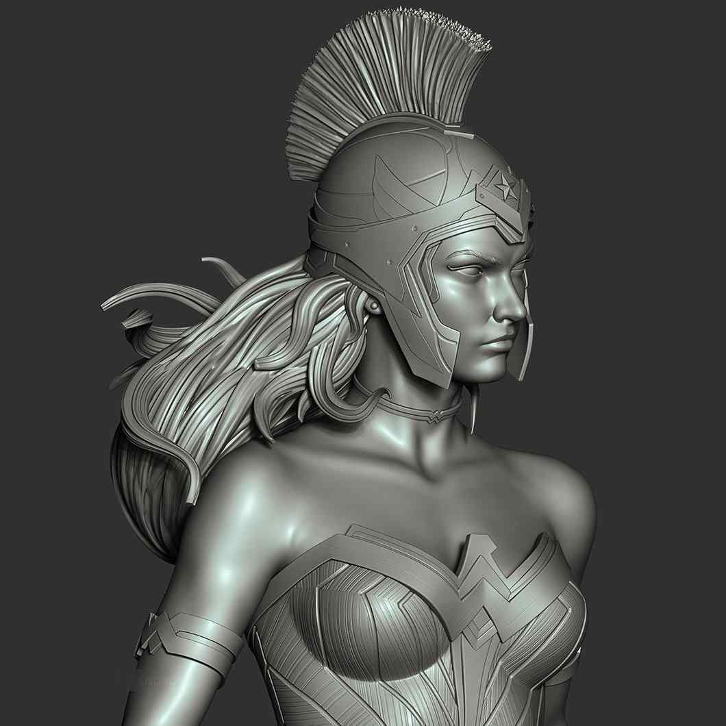 Wonder Woman Classic Statue ‹ 3D Spartan Shop