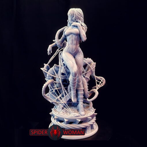 Sexy Spider Woman Statue | 3D Print Model | STL Files