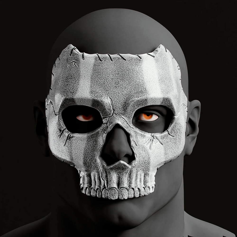Modern Warfare Ghost mask 
